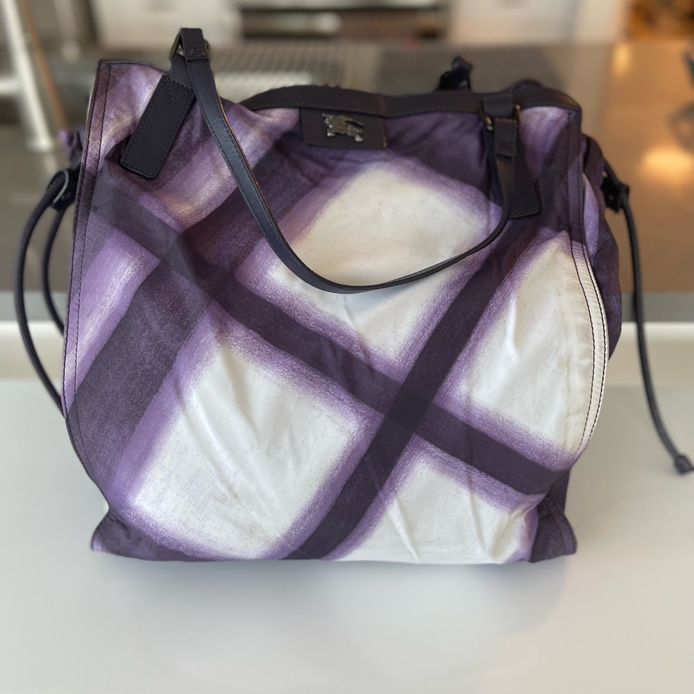 Nylon Burberry Tote Bag